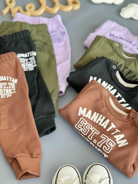 CONJUNTO FRISADO MANHATTAN - comprar online