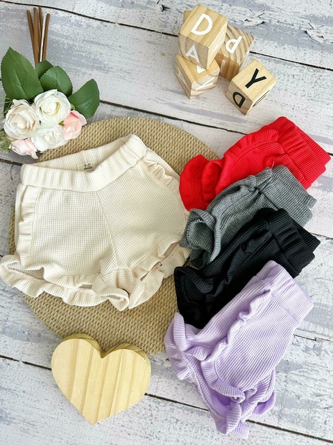 SHORT VOLADO DE WAFFLE PANAL