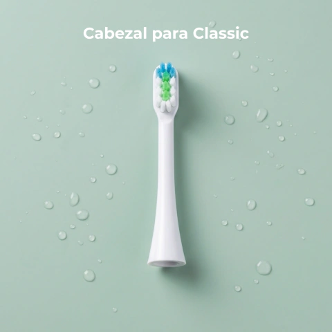 Cabezal de repuesto para cepillo de dientes go essential™ Classic para adultos