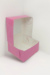 ROSA Caja Estandar 10 c/ventana paquete c/5 pzas - MAYOREO en internet