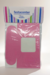 ROSA Caja Estandar 10 c/ventana paquete c/5 pzas - MAYOREO - Festacenter