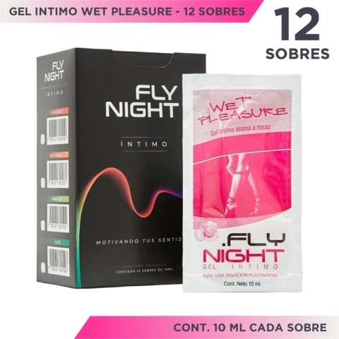 Gel Íntimo Wet Pleasure 10cc. x 12u.