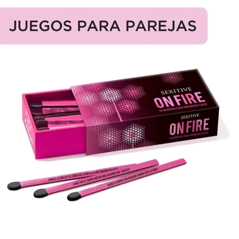 On Fire: 50 Maneras de Prenderse Fuego - Juego para Parejas