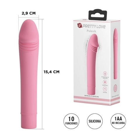 Estimulador Vaginal y Punto G con 10 Velocidades