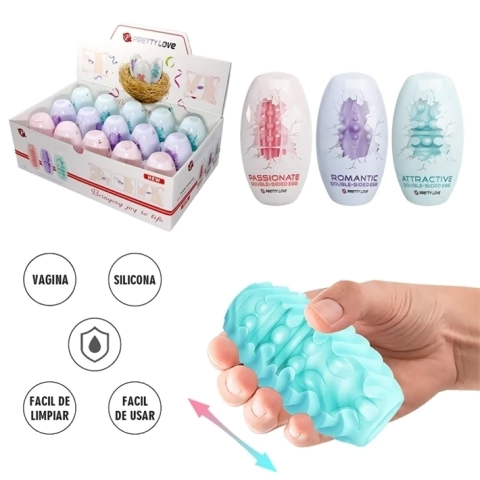Masturbador Egg Portátil Romantic