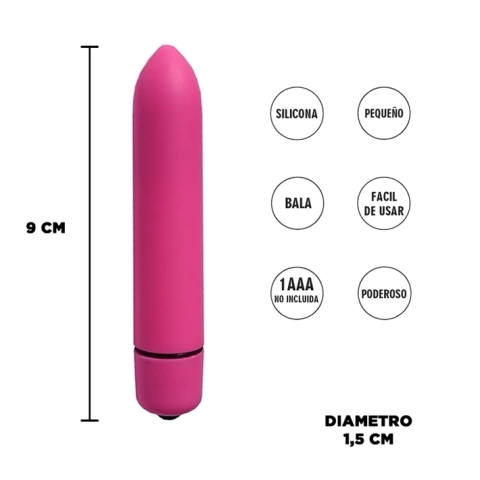 Feather Rosa: Bala vibradora