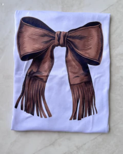 Laço Franjas - Suede - comprar online