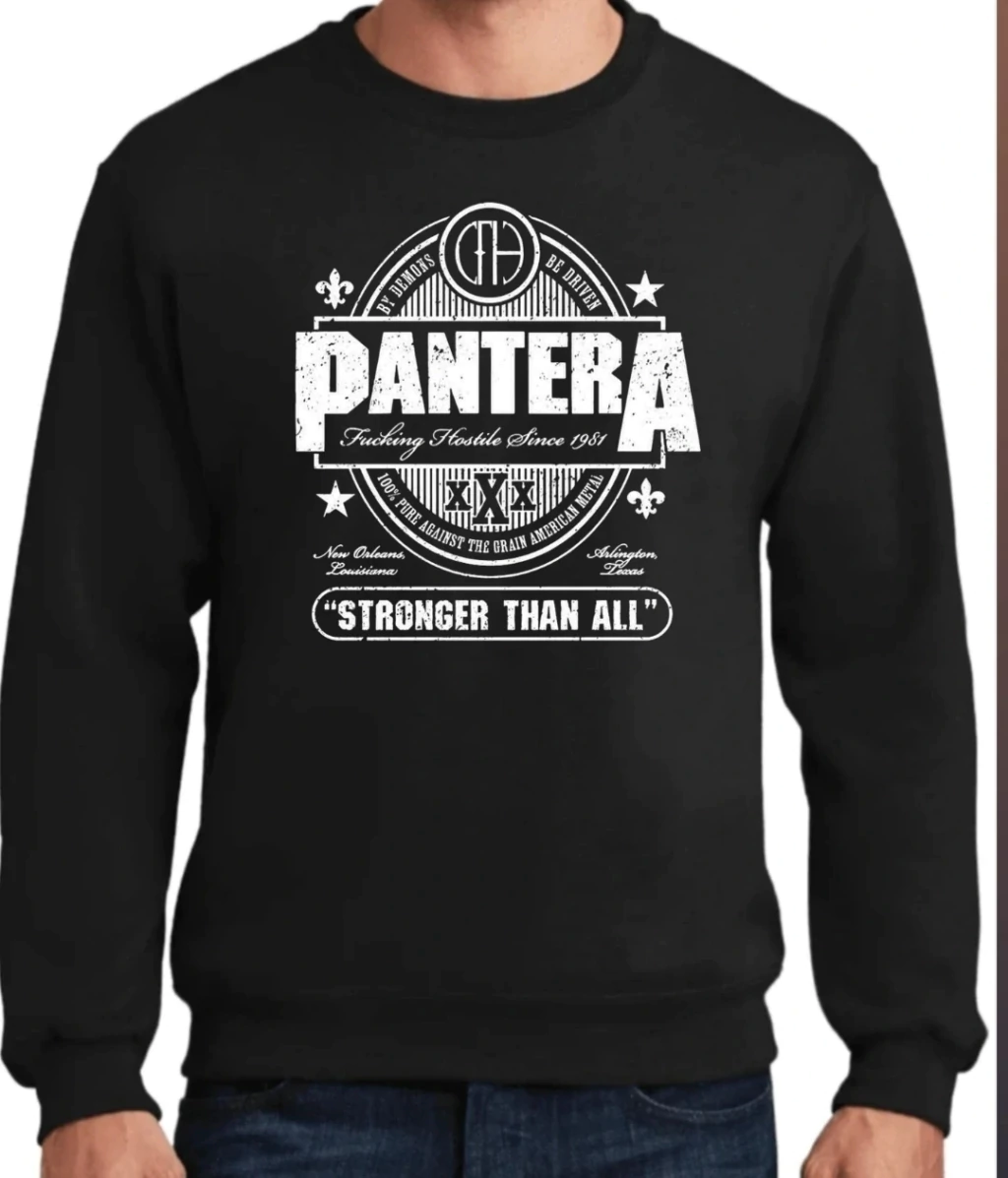 Moletom Careca - Pantera - Stronger Than All