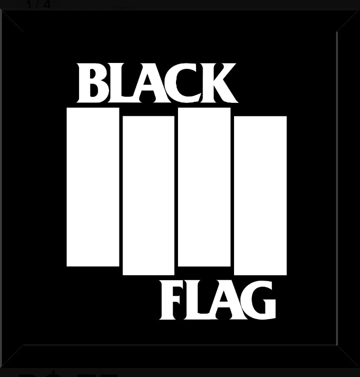 Quadro - Black Flag Logo