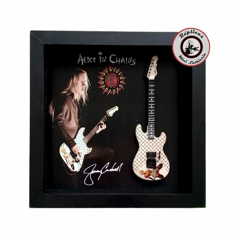 Quadro Replicas Mini Luthieria - Jerry Cantrel - Alice in Chains