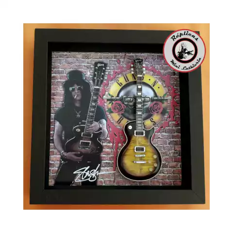 Quadro Replicas Mini Luthieria - Slash - Guns and Roses