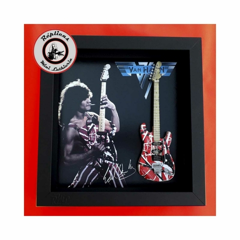 Quadro Replicas Mini Luthieria - Eddie Van Halen