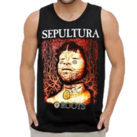 Camiseta Regata Sepultura - Roots