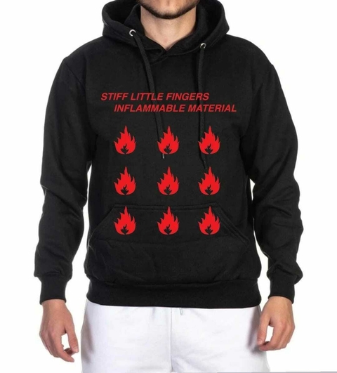 Moletom Canguru Stiff Little Fingers - Inflammable Material