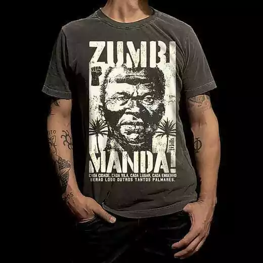 Camiseta Zumbi dos Palmares - Tv Kills -