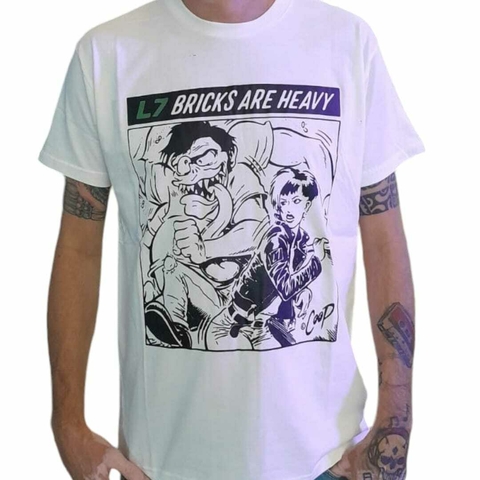 Camiseta L7 - Bricks Are Heavy