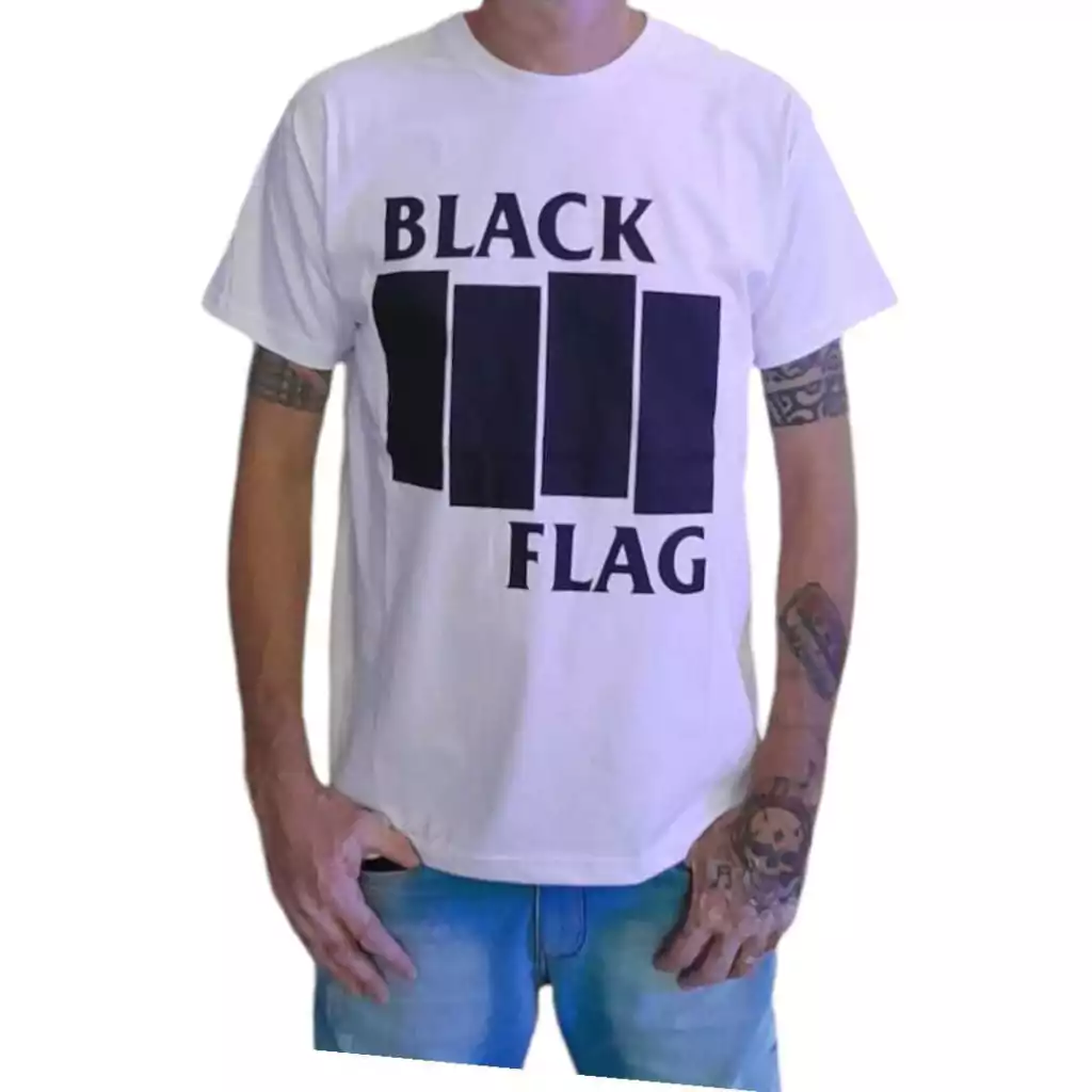 Camiseta Black Flag