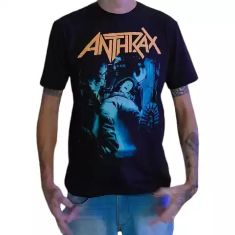 Camiseta Anthrax - Spreading the Disease