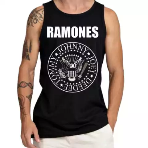 Camiseta Regata Ramones