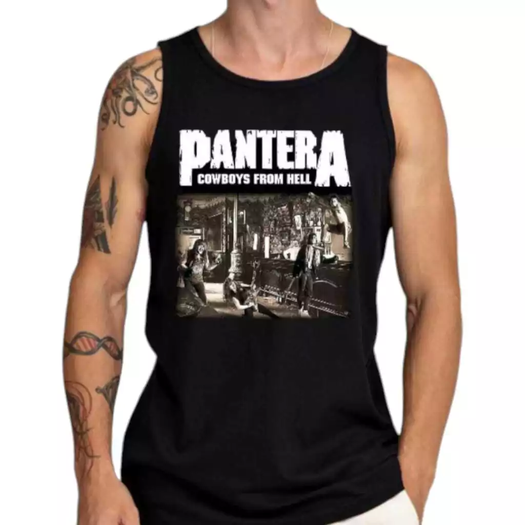Camiseta Regata Pantera - Cowboys From Hell