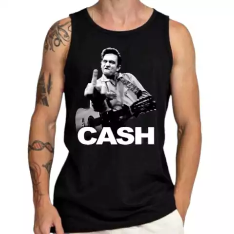 Camiseta Regata Johnny Cash