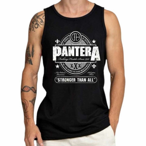 Camiseta Regata Pantera / Stronger Than All