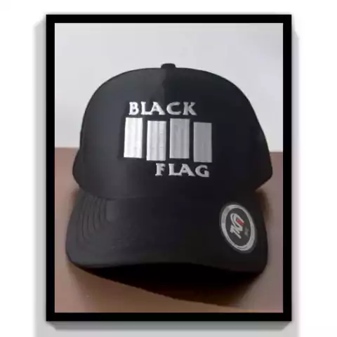Bone Trucker Premium Black Flag