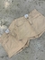 Short pollera beige