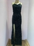 Vestido de fiesta brilloso en internet