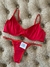 Conjunto rojo de lycra