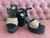 Sandalias negras con brillos - comprar online