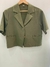 Blazer lino corto