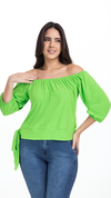 Blusa Ciganinha Verde