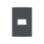 Placa Dubai Matte Volcano 4x2 1 Posto Grafite Com Suporte Enerbras