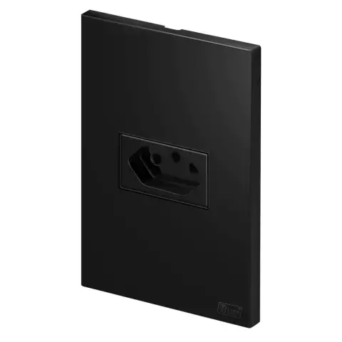 TOMADA RECTA CJ 1TOM 10A BLACK BLUX - 10 CONJUNTOS