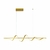 Pendente 100cm 36w 2520LM Gold Dourado DCD03248 Sindora