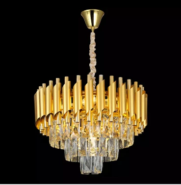 PENDENTE 40X29CM 5XE14 GOLD DCD06589 SINDORA