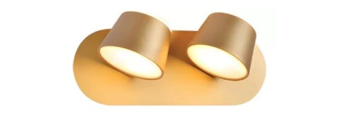 ARANDELA 16.5X10 28W 2800LM 3K GOLD SINDORA DCB03080