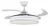 Ventilador Retratil 4 Pás Branco Com Plafon Led 30w Breeze Home Multicor Bivolt Embuled EBVL80331