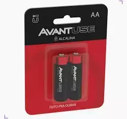 PILHA USE ALCALINA AA 2 UNI AVANT