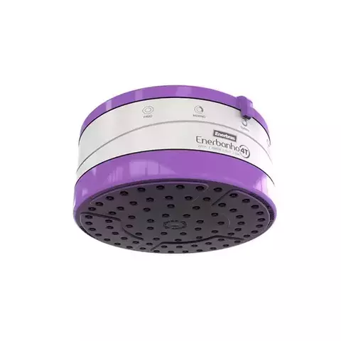 Chuveiro Elétrico Enerbanho 4 Temperaturas Violeta 220v 6800w Enerbras