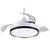 Ventilador Retratil 4 Pás Preto Com Plafon Led 30w Breeze Home Multicor Bivolt Embuled EBVL80332 - comprar online