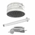 Chuveiro Elétrico Enerbanho Branco 127v 5500w Kit Com Braço Branco 30cm