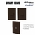 Smart Home Linha Dubai Matte Choco Marrom Fosco Enerbras