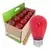 KIT COM 10 LAMPADA LED BOLINHA VARAL 1W VERMELHO 110V EMBULED