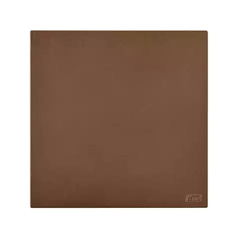 Placa Recta Satin Corten 4x4 Cega Blux