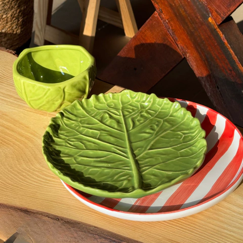 KIT PRATO E BOWL DE VERDURA