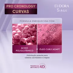 Combo Siàge Pro Cronology Curvas: Shampoo 250ml + Condicionador 250ml + Creme para Pentear Volume 300ml na internet