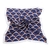 Panuelo Saten 70Cm Abanico Azul - comprar online