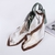 Panuelo Saten 70Cm Caballos Beige